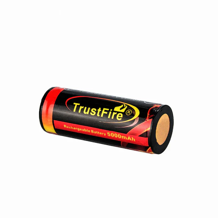26650 Rechargeable Lithium-Ion Battery – 5000mAh 3.7V High-Capacity Cell