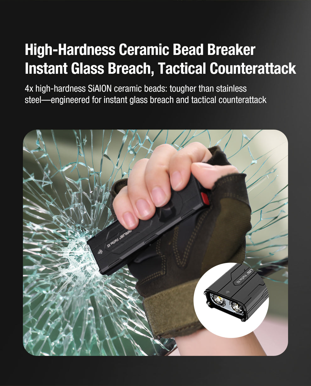 KLARUS X2 Ultra-Thin EDC Tactical Flashlight for Law Enforcement & Duty Carry