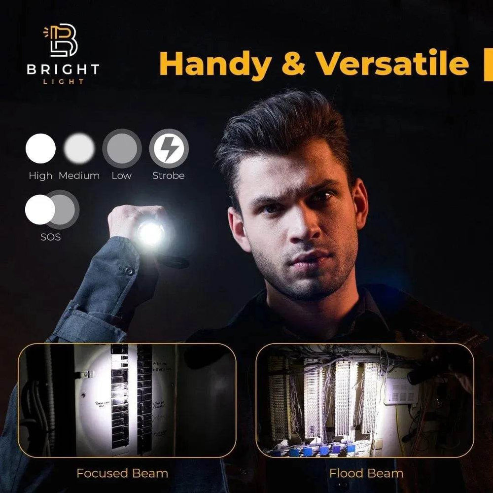 BW1 LED Flashlight by Bright Light – Reliable, Bright, and Waterproof Bright Light LED AA Powered Flashlights.