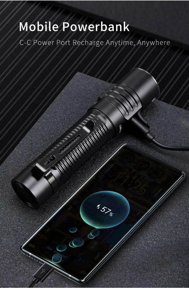 Klarus G15 High Lumen Flashlight – 4200 Lumens, USB-C Klarus EDC Flashlights.