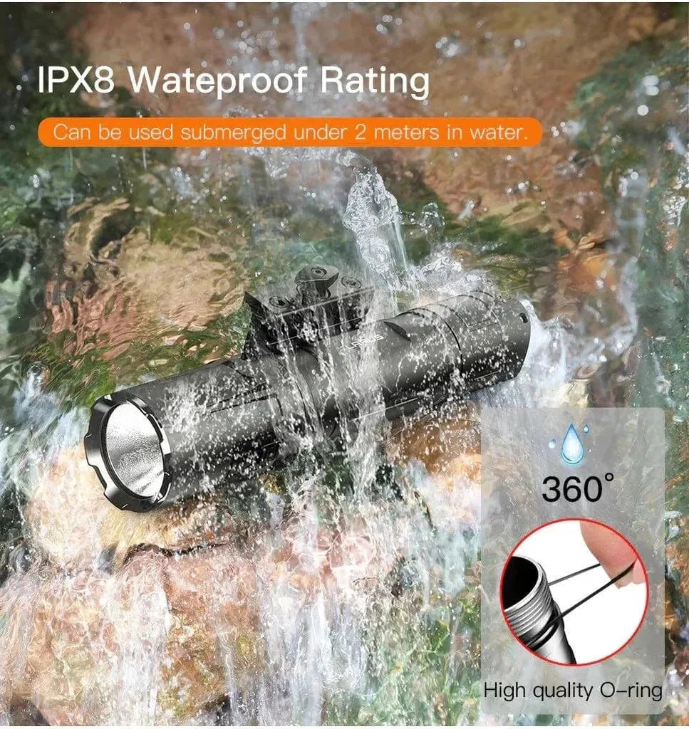 KLARUS GL4 Tactical Light – 3300 Lumens, USB-C, IPX8 Klarus Weapons-Mounted Lights.