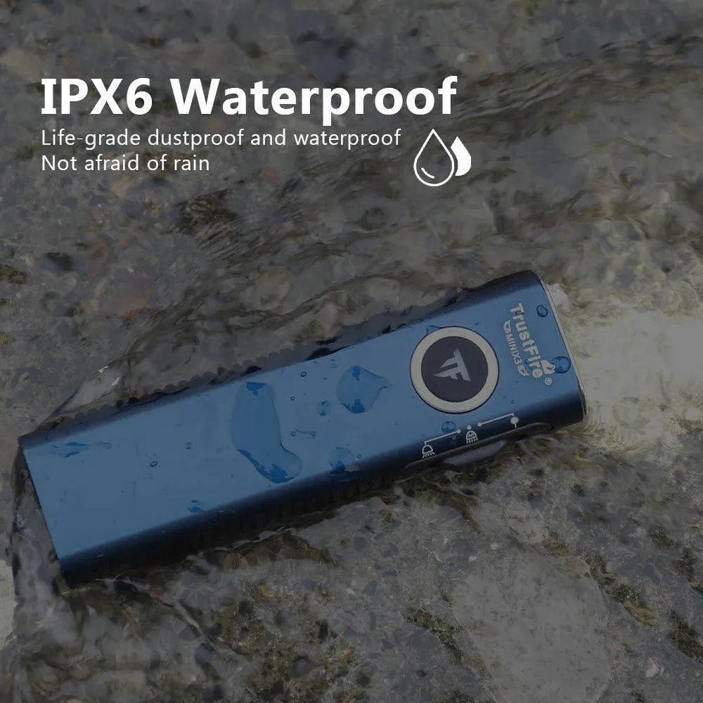 Trustfire X3 Flat Compact EDC Flashlight - 1050 Lumens - 4 Lights In 1 Trustfire EDC Flashlights.