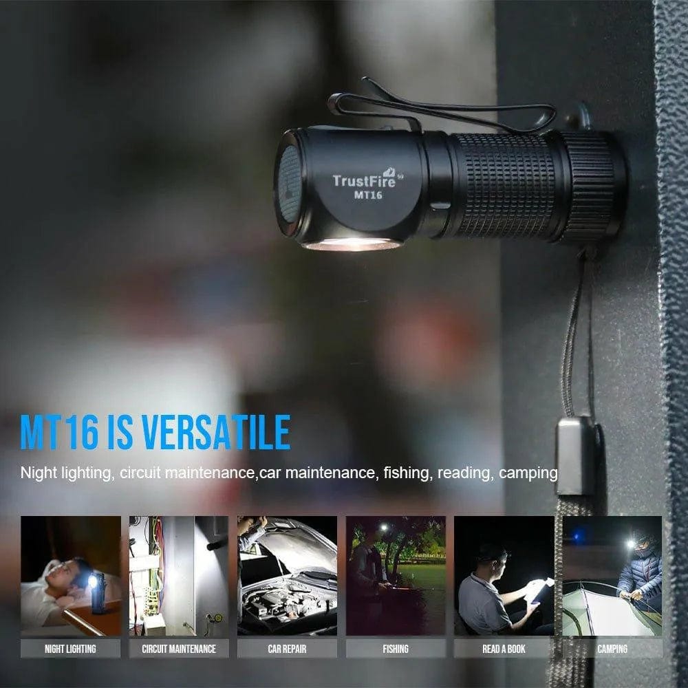 TrustFire MT16 Headlamp – 1050 Lumens, IP68, 554 ft Beam Trustfire Headlamps.