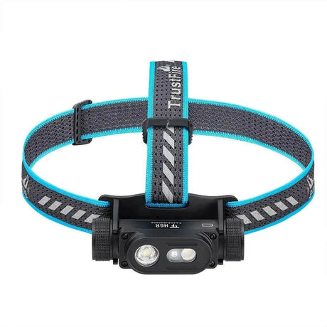 TrustFire H6R rechargeable headlamp for hands-free first aid after dark