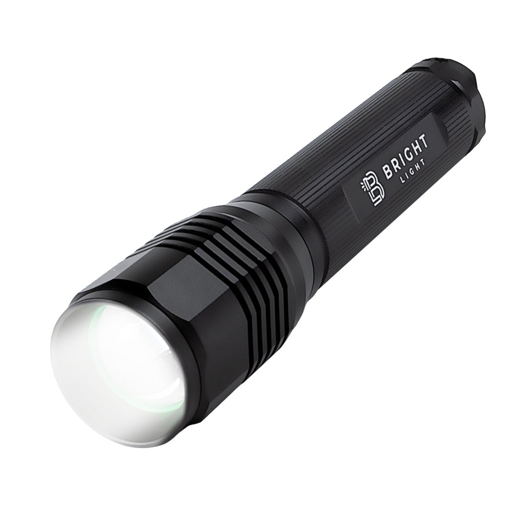 Bright Light LED Flashlight AA Battery Powered