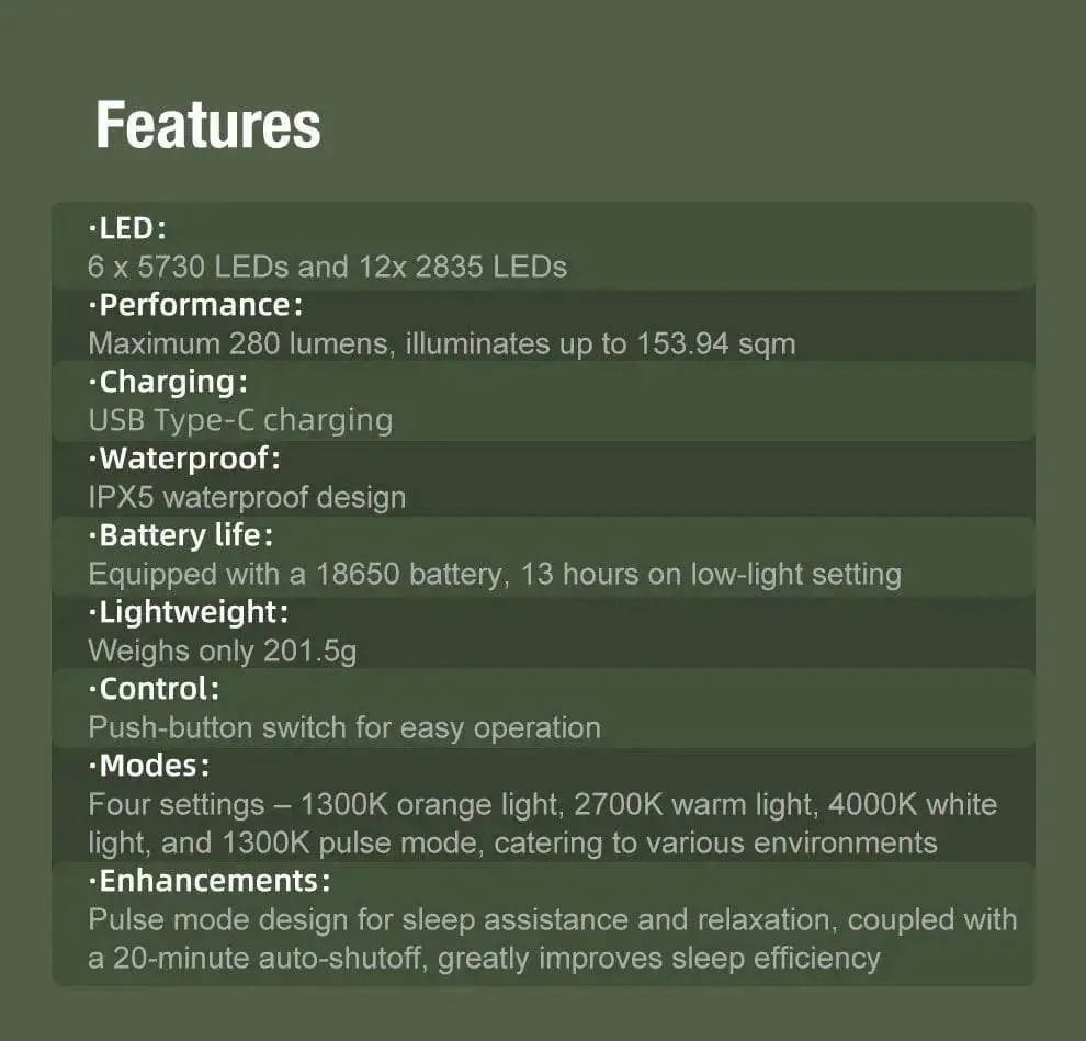 Klarus CL3 Camping Lantern – 280 Lumens, Waterproof & Durable Klarus Camping Lanterns.