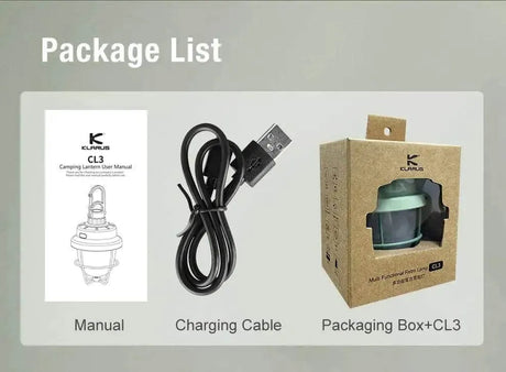 Klarus CL3 Camping Lantern – 280 Lumens, Waterproof & Durable Klarus Camping Lanterns.