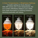 Klarus CL3 Camping Lantern – 280 Lumens, Waterproof & Durable Klarus Camping Lanterns.