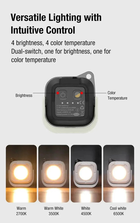 Klarus CL5 Mini Camping Lamp – Rechargeable Light for Hiking Klarus Camping Lanterns.