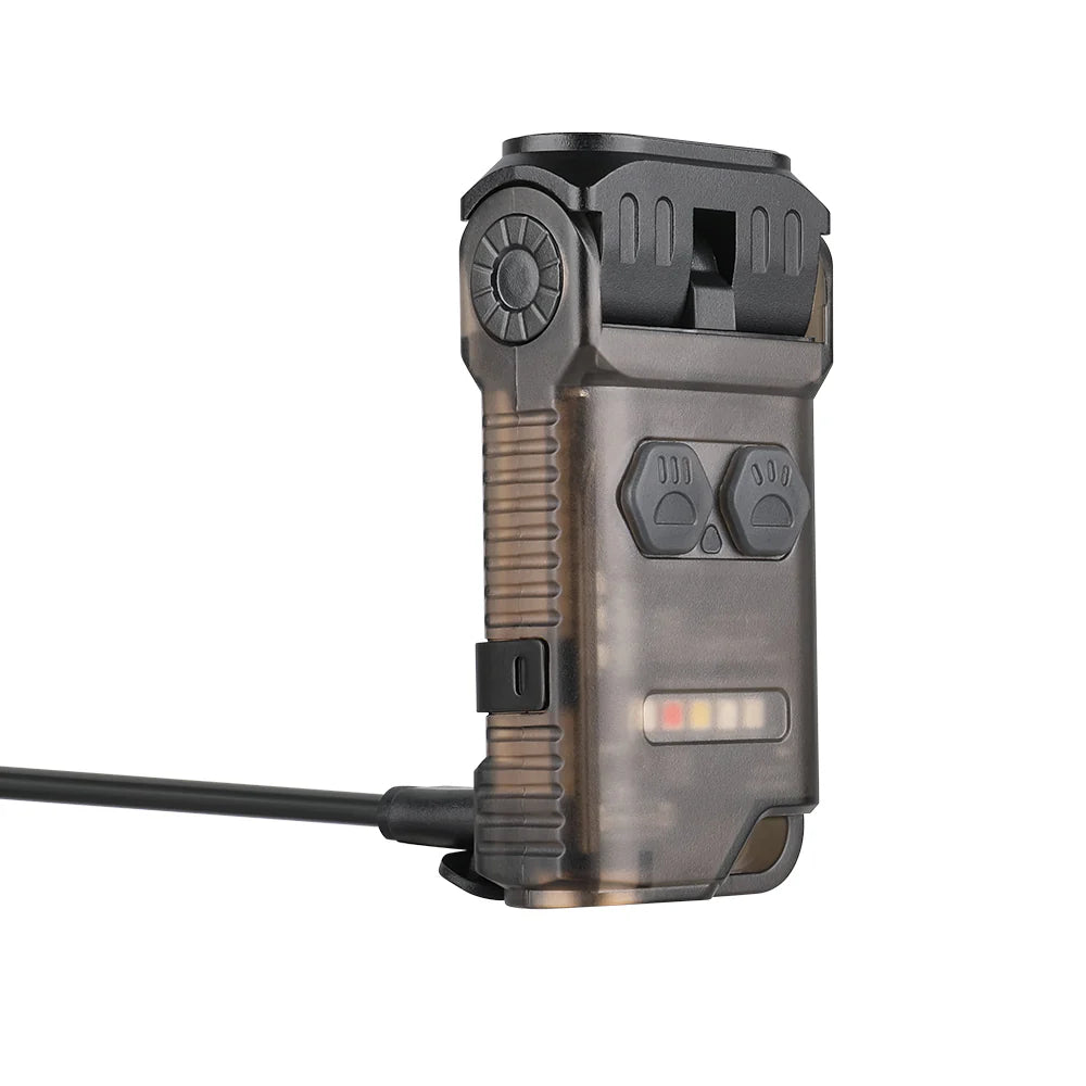 MINIX5 Multifunction Rotating EDC Flashlight – 750 Lumens Rechargeable