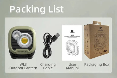 WL3 LED Work Light – 1500 Lumens for Work, Campsites, and Emergencies Klarus Work Light.