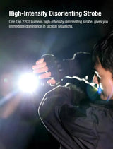 KLARUS FlatTac X1 Tactical EDC Flashlight | 4200 Lumens & Self-Defense Features Klarus EDC Flashlights.