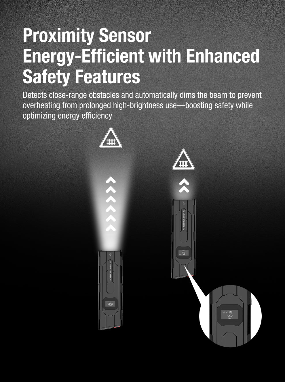 KLARUS X2 Ultra-Thin EDC Tactical Flashlight for Law Enforcement & Duty Carry