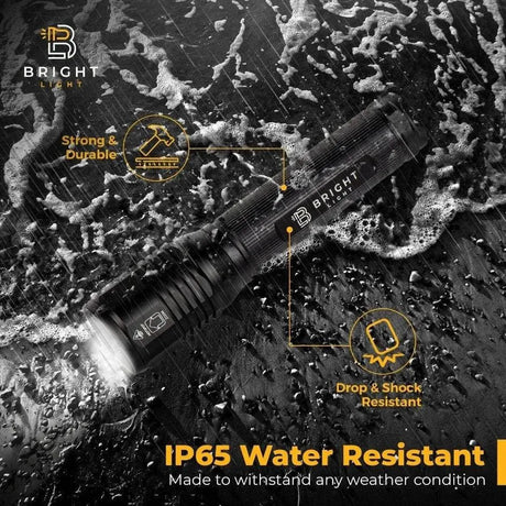 BW1 LED Flashlight by Bright Light – Reliable, Bright, and Waterproof Bright Light LED AA Powered Flashlights.
