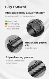 Klarus G15 High Lumen Flashlight – 4200 Lumens, USB-C Klarus EDC Flashlights.