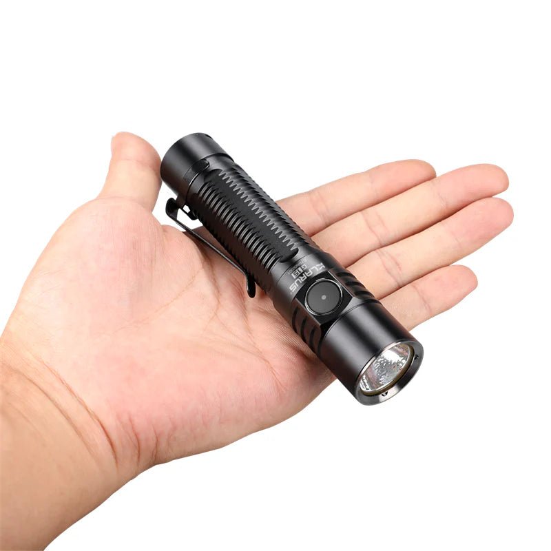 Klarus G15 Flashlight – 4200 Lumens, 200m Beam, 8 Modes, USB Rechargeable, IPX8 Waterproof, Compact Design - Bright Light LED