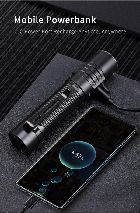 Klarus G15 High Lumen Flashlight – 4200 Lumens, USB-C - Bright Light LED 