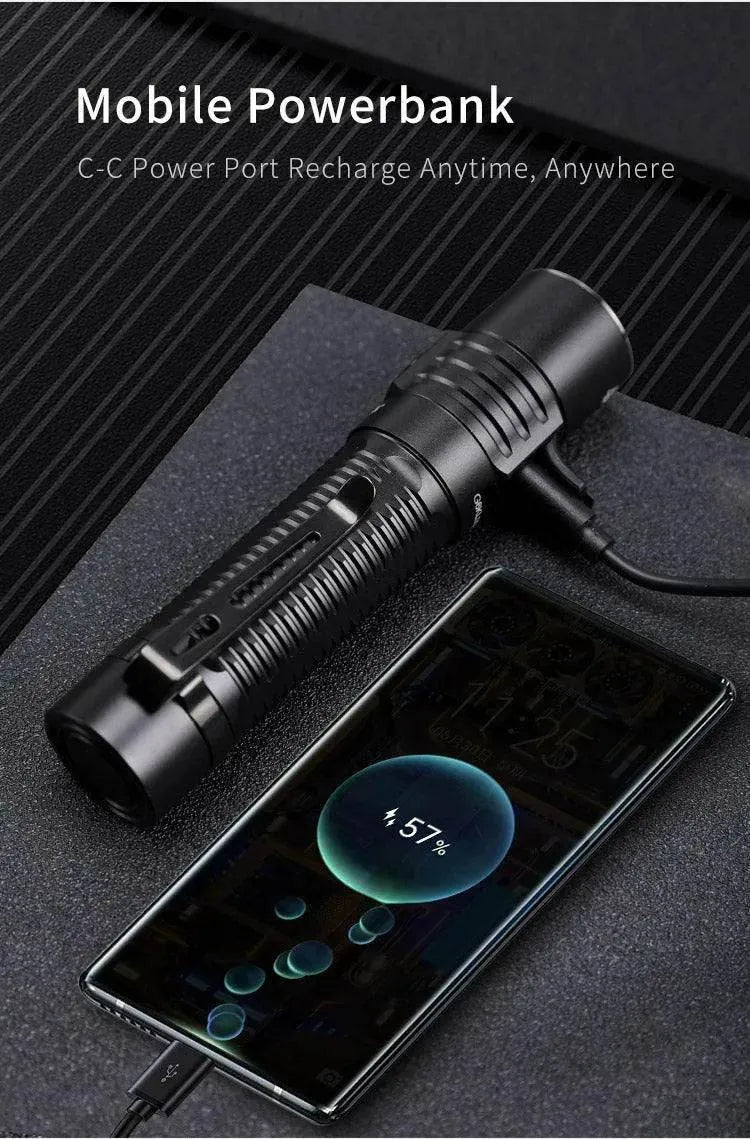 Klarus G15 High Lumen Flashlight – 4200 Lumens, USB-C Klarus EDC Flashlights.