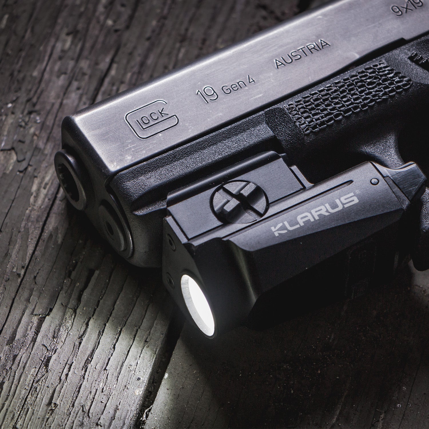 KLARUS GL1 Gun Light – 600 Lumens, Compact, Tough, Tactical - Bright Light LED 