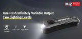KLARUS Mi2 EDC Keychain Flashlight – 40 Lumens, 2 Modes Klarus Keychain Lights.