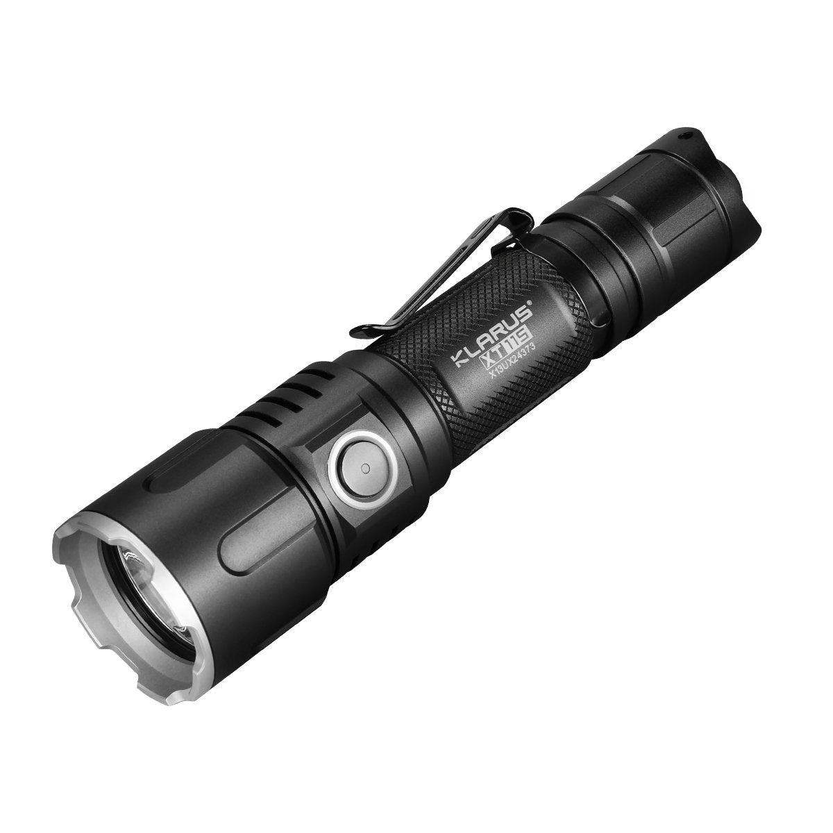 Klarus XT11S Tactical Flashlight – 1100 Lumens, Compact LED, One - Touch Turbo, Three Modes - Bright Light LED