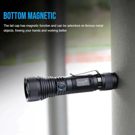 TrustFire E6 Flashlight – 1500 Lumens, USB-C, Magnetic Tail Trustfire EDC Flashlights.