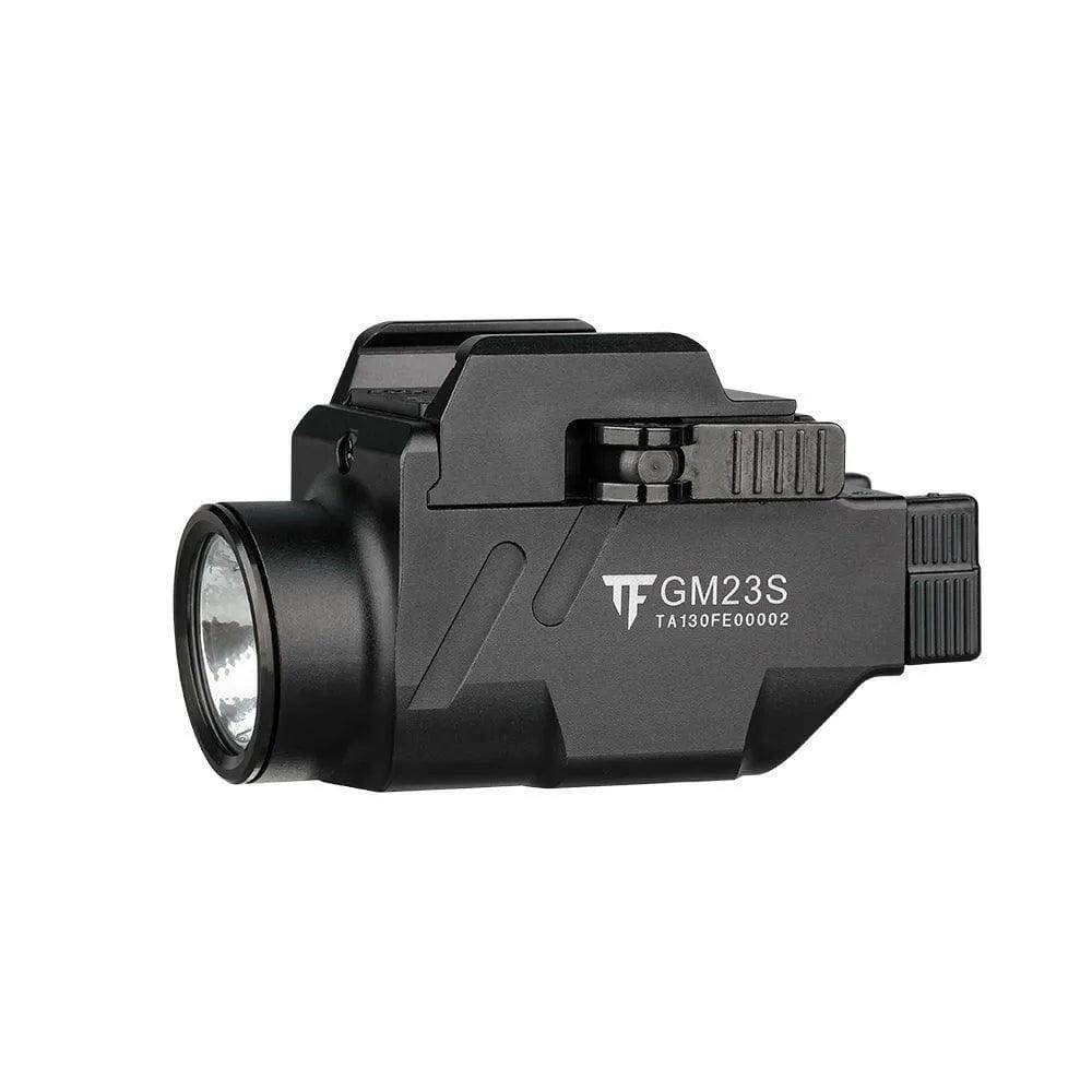 TrustFire GM23S — Rail-Mounted Tactical Light with Green Laser